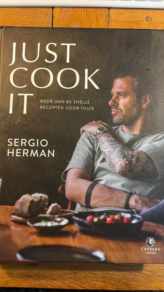 Sergio Herman - Just cook it, Ophalen of Verzenden, Zo goed als nieuw, Sergio Herman