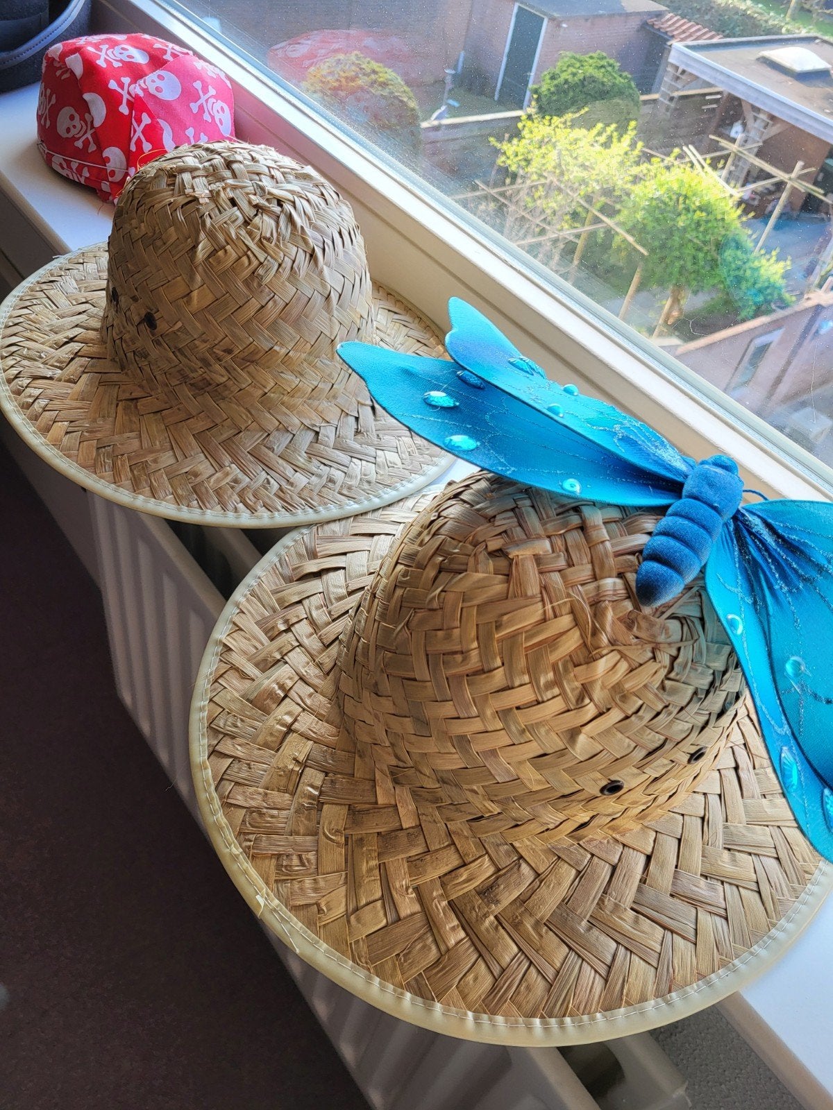 Strohoed  - Perfect voor zomer en feestjes, Hoed, One size fits all, Ophalen of Verzenden, Onbekend