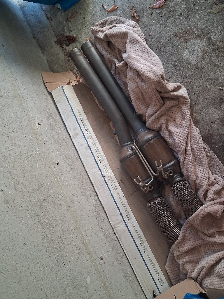 Rs3 8v 2019 oem downpipe incl kat facelift model, Ophalen, Audi