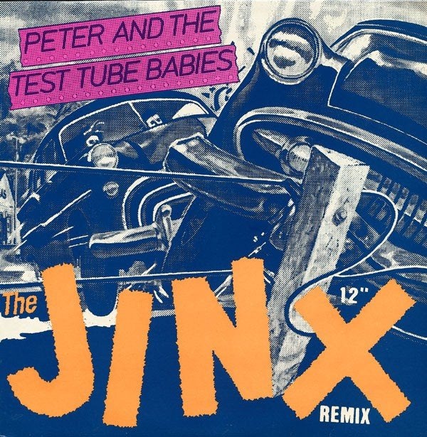 peter and the test tube babies/the jinx remix-punk/dub/regga, LP, Gebruikt, Verzenden, Punk Rock