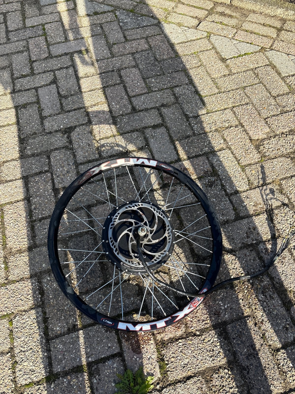 3000watt 72volt motor en controller met brand schade‼️‼️‼️‼️, Elektrische fiets, Gebruikt, Ophalen of Verzenden, Motor