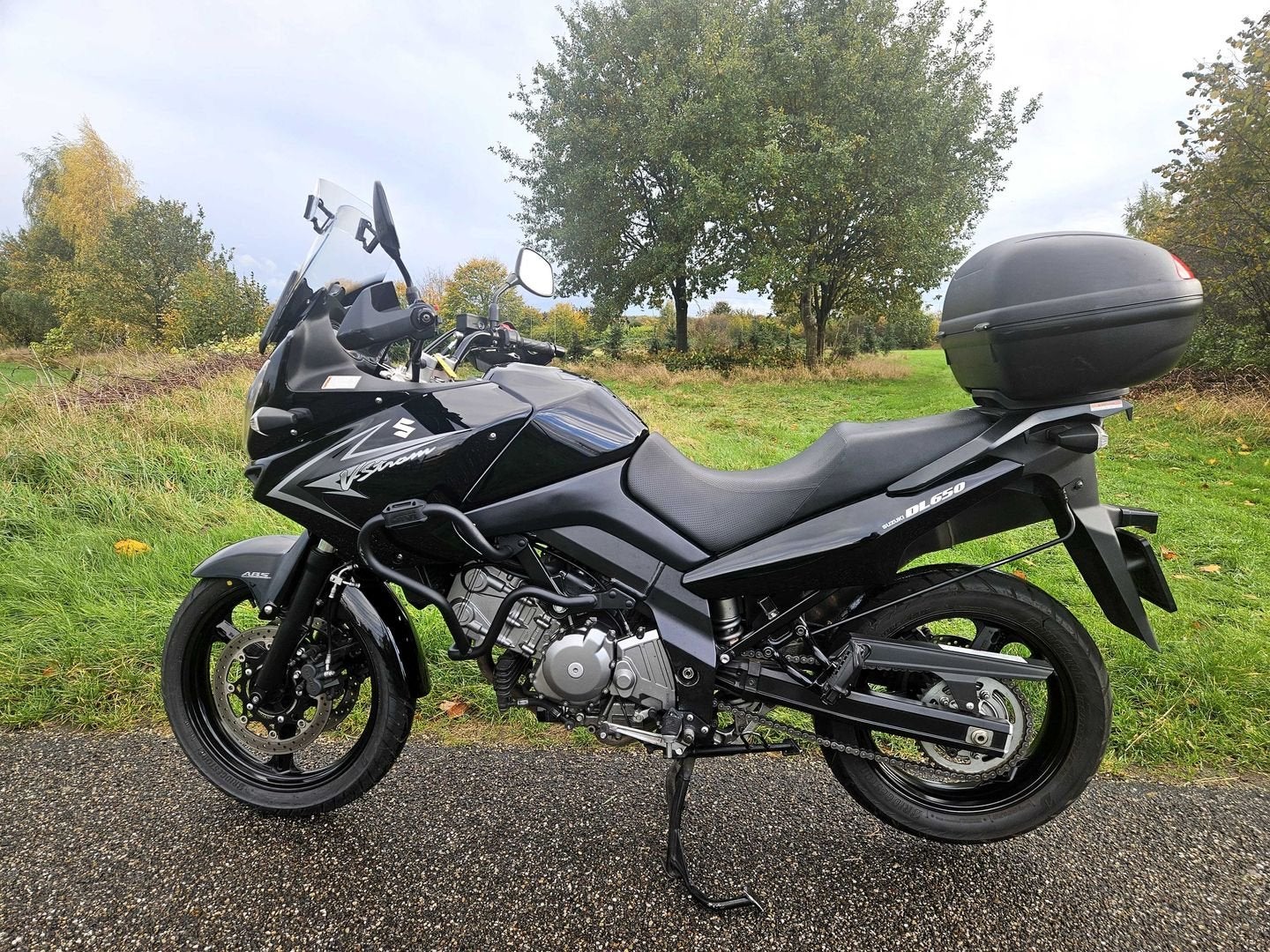 SUZUKI V-STROM DL 650 ABS 2010 KOFFER  A2 VALBEUGEL Zwart, Bedrijf, Onbekend, Overig, Onbekend
