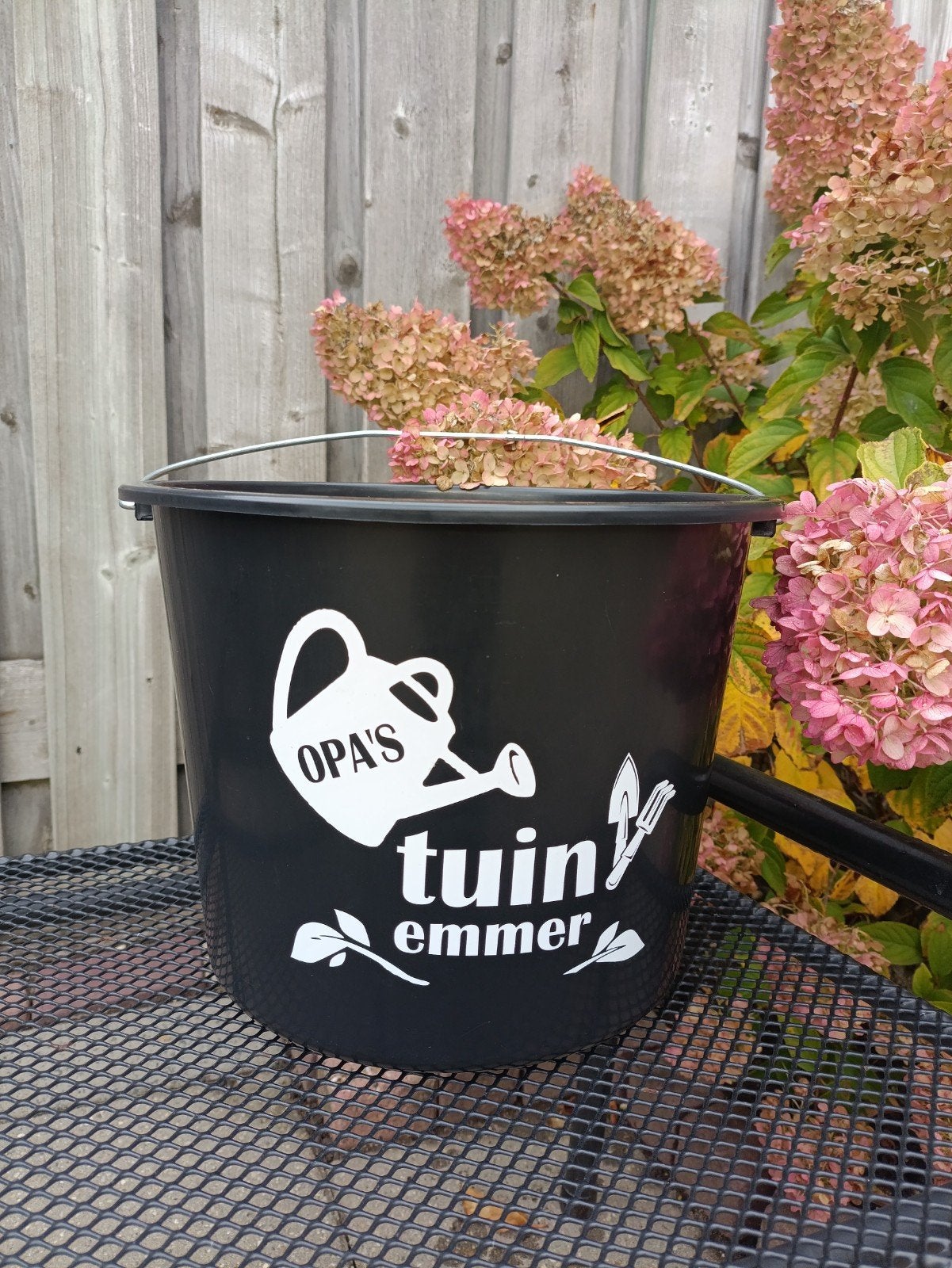 kado tuin emmer Opa, Ophalen of Verzenden, Nieuw, Kunststof, Met handgreep