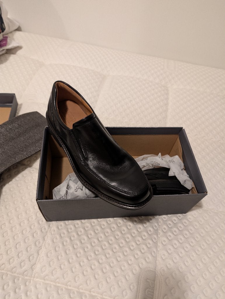 Ecco Holton schoenen zwart maat 43, Loafers, Ecco, Zwart, Nieuw