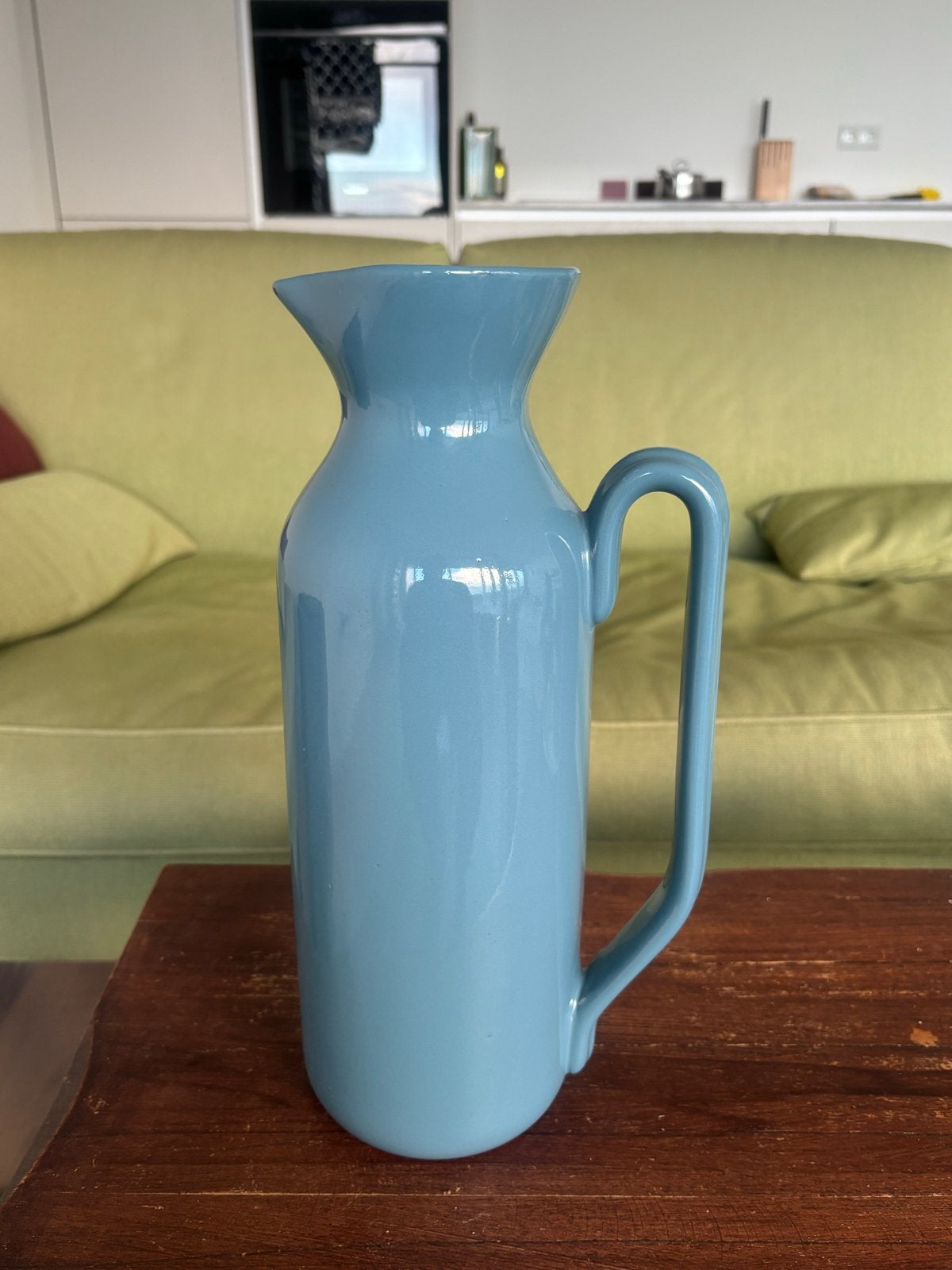 HAY Barro Collection Jug 2L - Nieuwstaat, Ophalen of Verzenden, Zo goed als nieuw, Blauw, Steen/keramiek