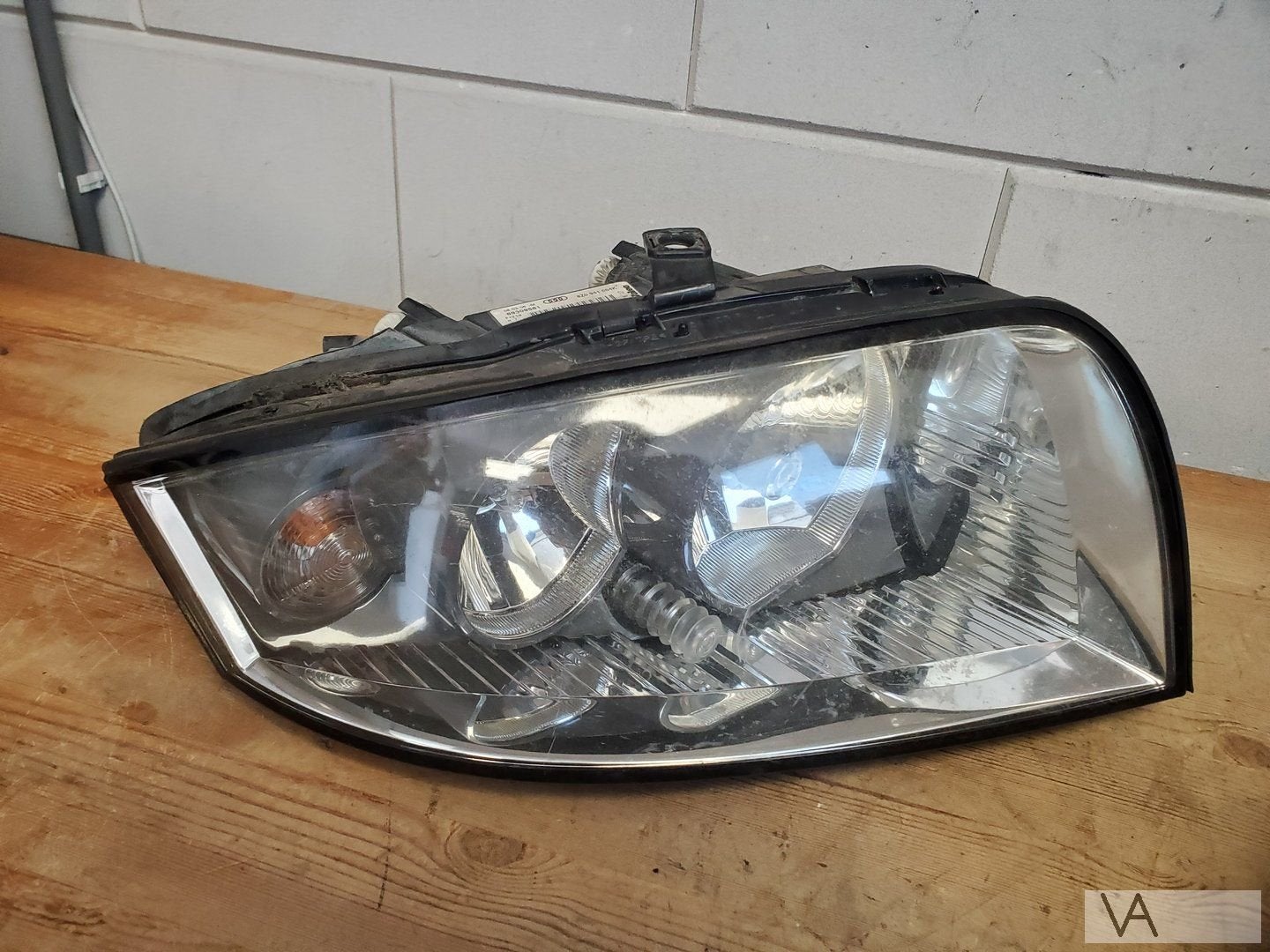 Audi A2 2000 -2006 koplamp rechts schadevrij 8z0941004k €100, Auto-onderdelen, Gebruikt, -, -, -
