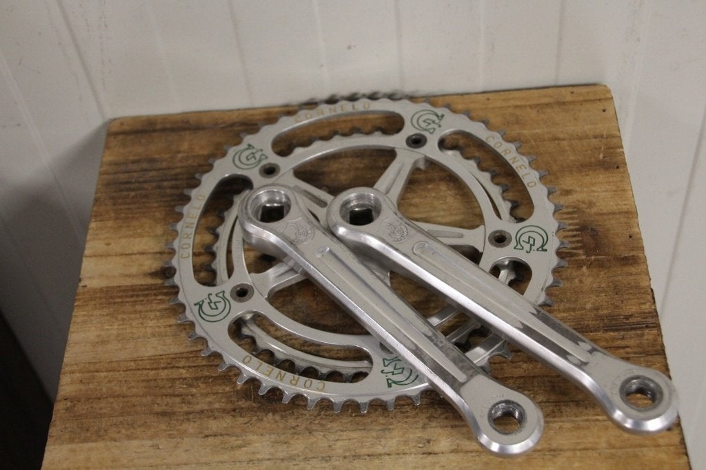 Campagnolo Record ''CORNELO" panto crankset / 42+52 170 mm, Crankstel of Pedalen, Gebruikt, Campagnolo, Hbmnw