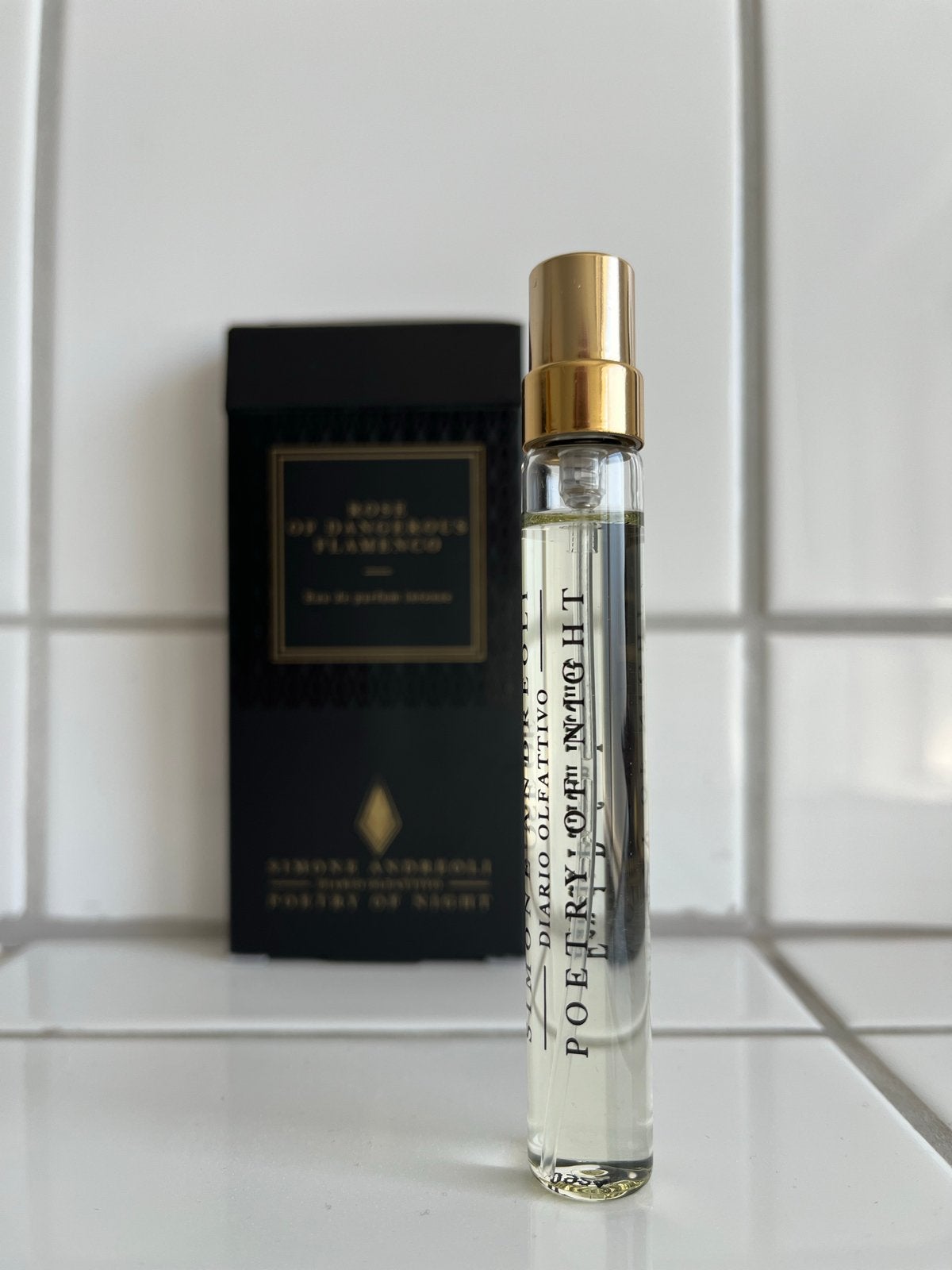 Simone Andreoli Rose of Dangerous Flamenco 7,5 ml, Sieraden, Tassen en Uiterlijk, Uiterlijk | Parfum, Verzenden, Nieuw
