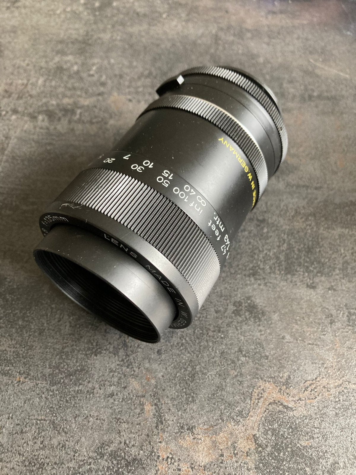 Vintage Auto-Revue 135mm f/2.8 objectief, prima conditie., Ophalen of Verzenden, Zo goed als nieuw, Telelens
