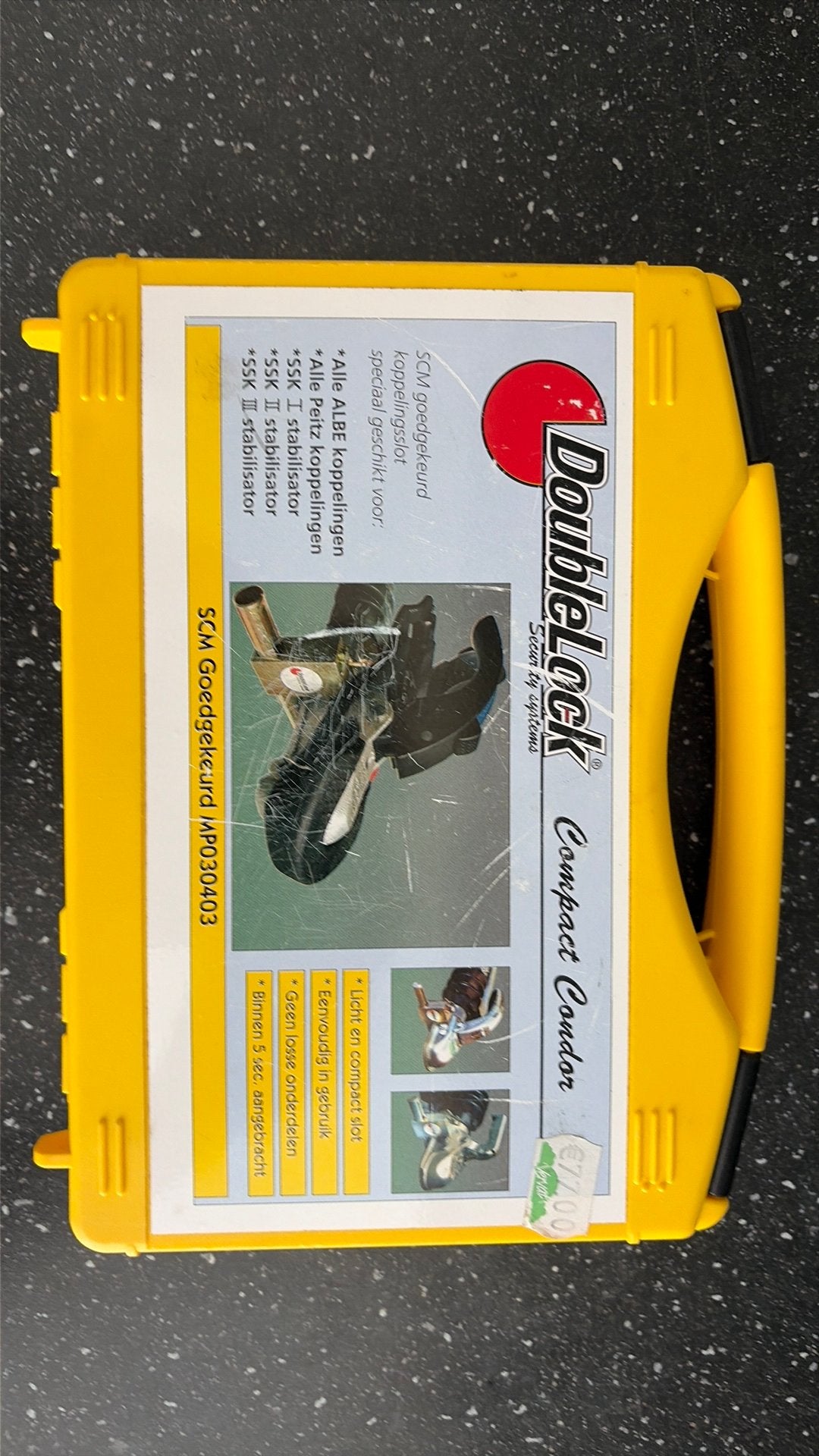 Koppelingsslot voor caravan, Caravans en Kamperen, Caravan accessoires, Ophalen of Verzenden, Zo goed als nieuw
