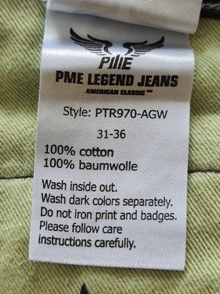 PMEL LEGEND Spijker broek met blauwe kleur maat 31/36, Nieuw, PMEL LEGEND, Maat 46 (S) of kleiner, Verzenden