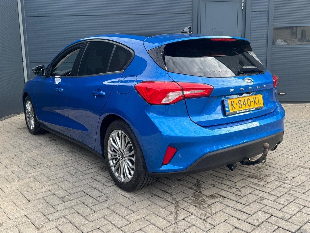 Ford Focus 1.0 EcoBoost Titanium X / Carplay / Pano, 125 pk, Gebruikt, Euro 6, Blauw