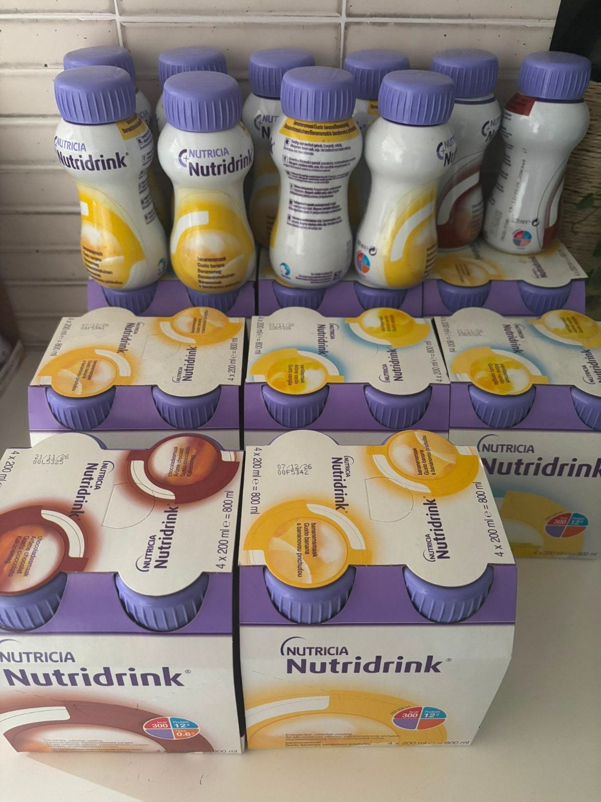 Nutricia Nutridrink, Ophalen