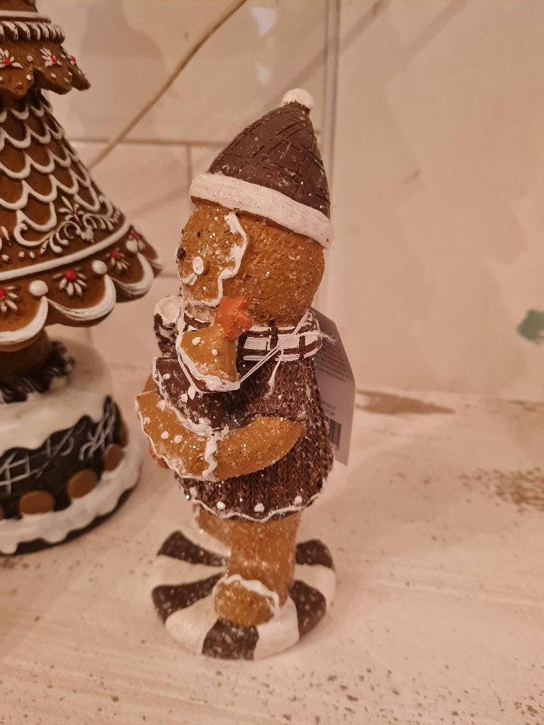 Gingerbread pop voor kerst merk Clayre & Eef foto 1 t/m 4, Diversen, Heikant 21 Kaatsheuvel, Belle Vieille Brocante, Nieuw, Ophalen of Verzenden
