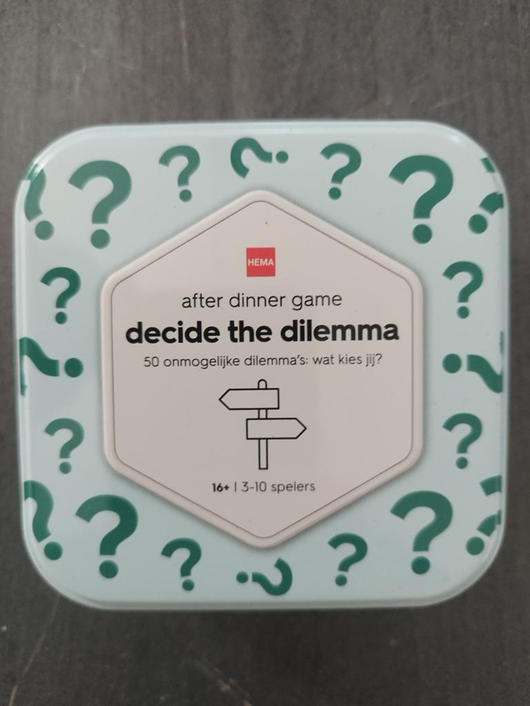 Hema After Dinner Game: Decide the Dilemma - Nieuw, Vijf spelers of meer, Ophalen of Verzenden, Nieuw, Hema