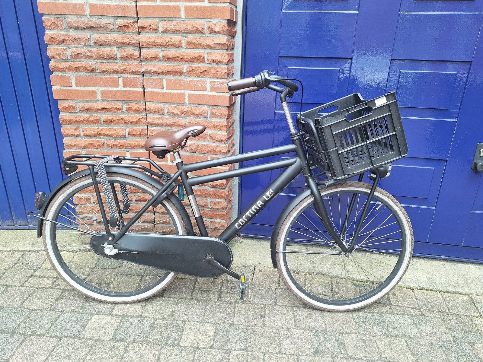 Cortina U4 26 inch jongensfiets met 3 versnellingen, Terugtraprem, Versnellingen, Minder dan 49 cm, Zo goed als nieuw