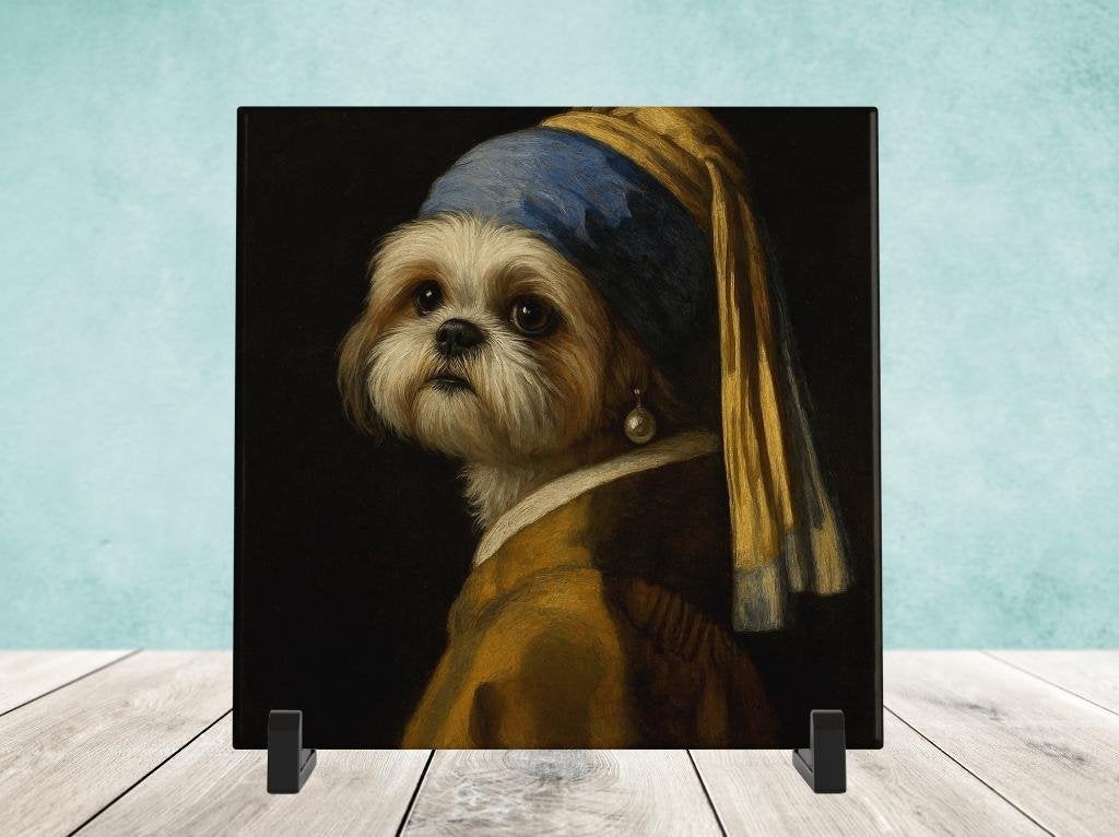 Het Meisje met de Parel - Shih Tzu, Verzenden, Nieuw