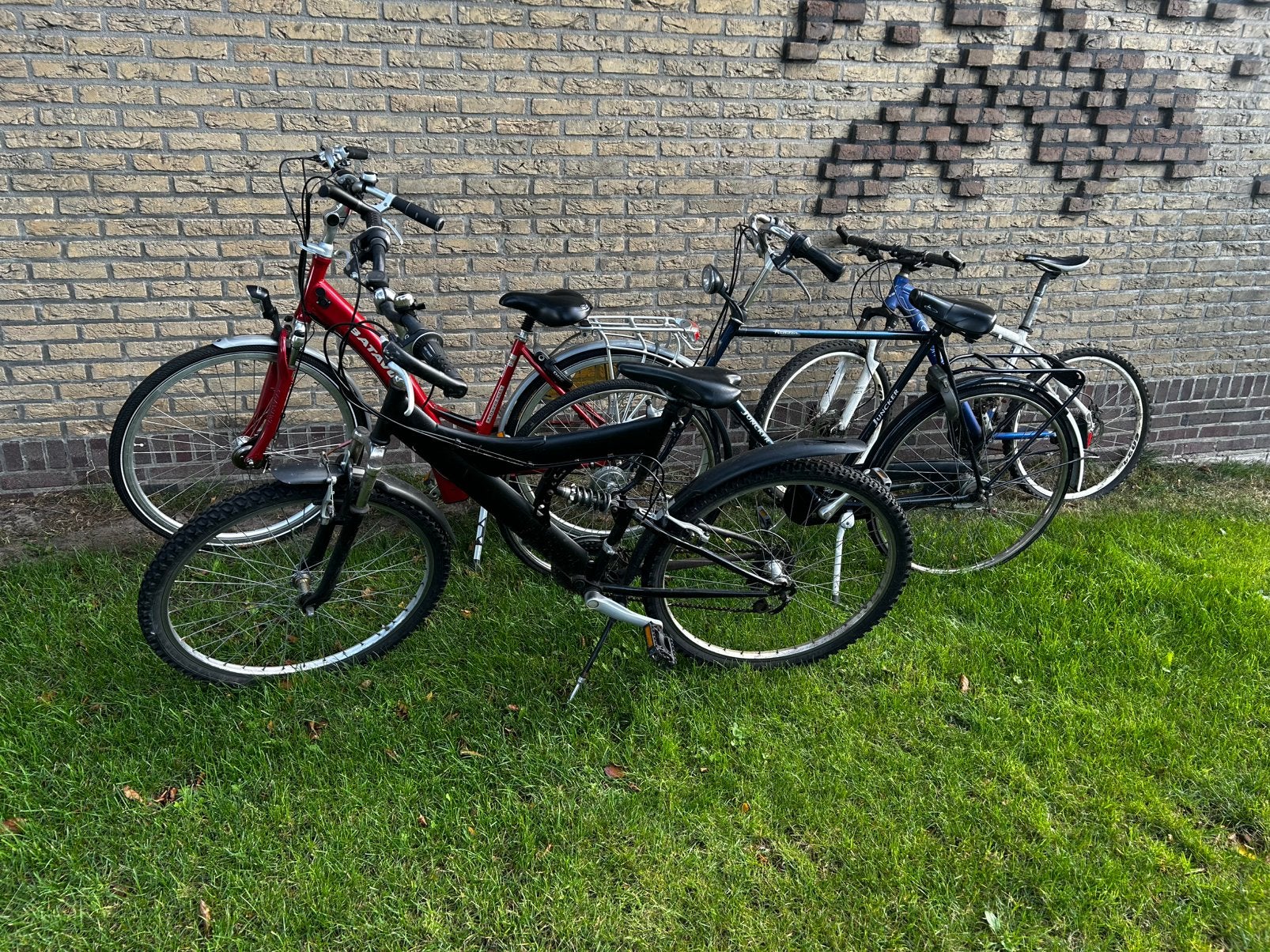 4 fietsen, elektrische en mountainbike, Ophalen, Gebruikt, Overige merken