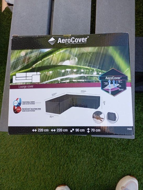 Nieuwe AeroCover Lounge Cover 220x220x90/70 cm, Tuin en Terras, Ophalen of Verzenden, Nieuw