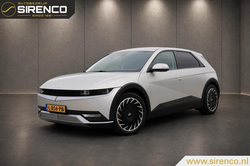 Hyundai IONIQ 5 Connect + AWD 73kWh | gravity gold | leder |, Auto's, Gebruikt, Zwart, IONIQ 5, Met garantie (alle)