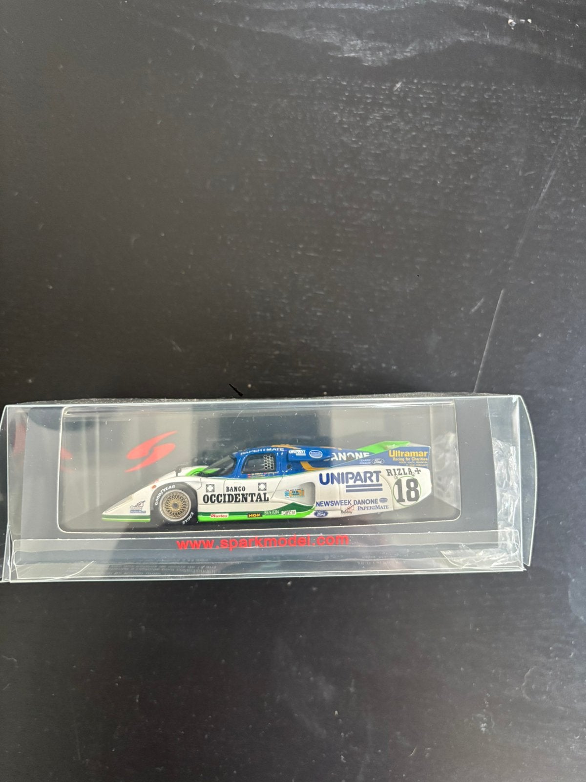 Lola t600 le mans 24h 1981, Hobby en Vrije tijd, Modelauto's | 1:43, Ophalen of Verzenden, Zo goed als nieuw, Auto, Overige merken