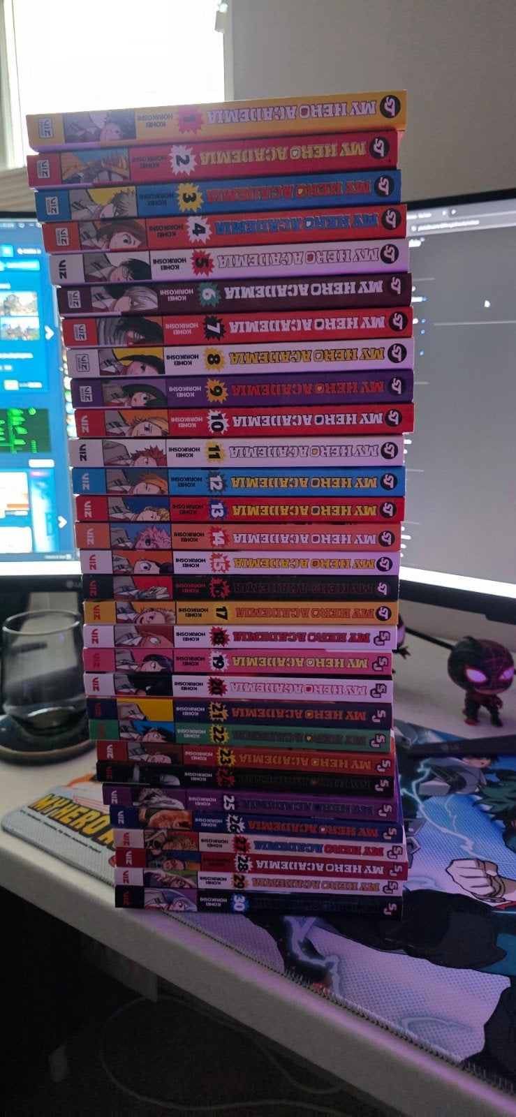 My Hero Academia Manga Vol. 1-30, Complete serie of reeks, Ophalen, Gelezen, Kohei Horikoshi