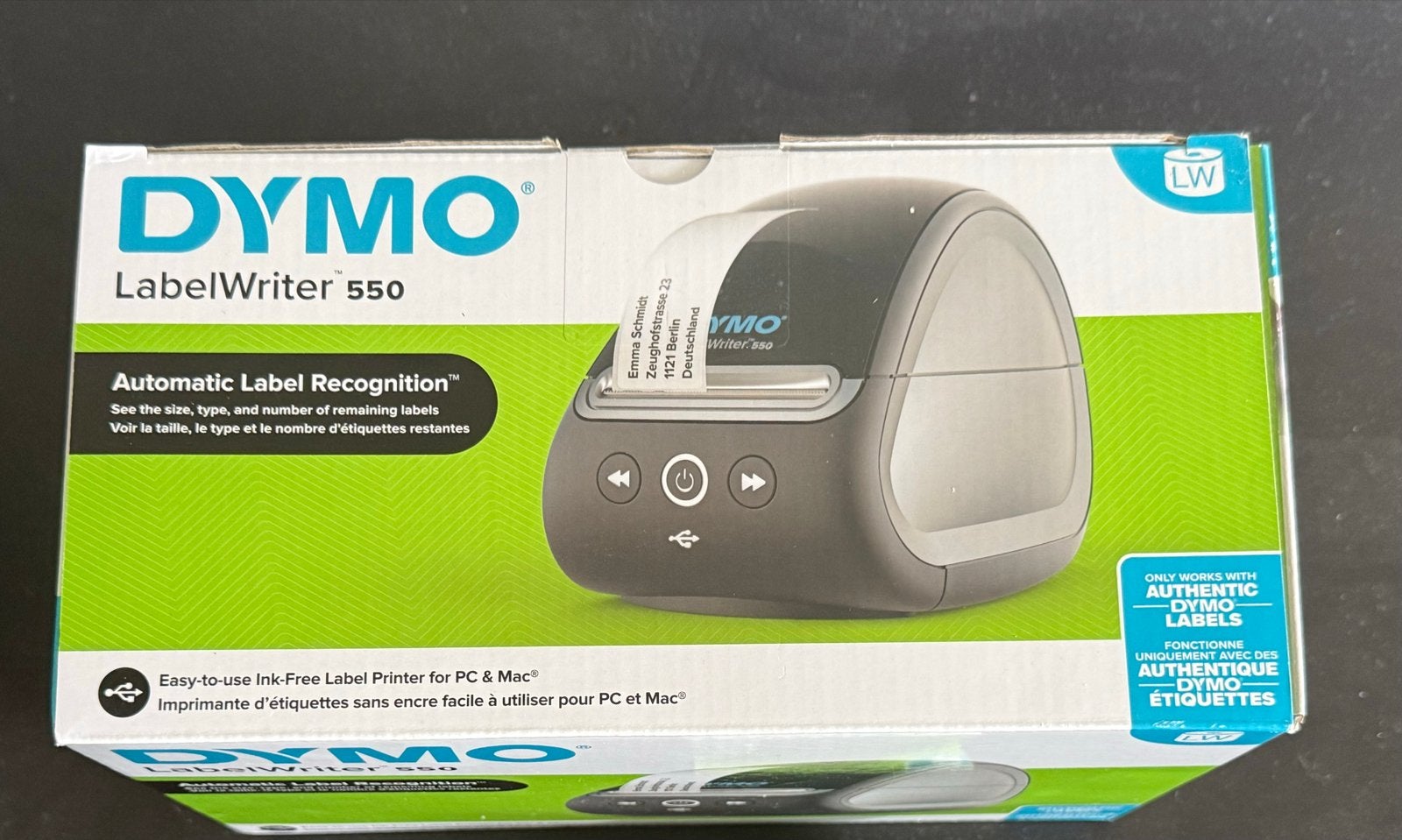 DYMO LabelWriter 550 Labelprinter - Nieuw, Computers en Software, Ophalen of Verzenden, Nieuw