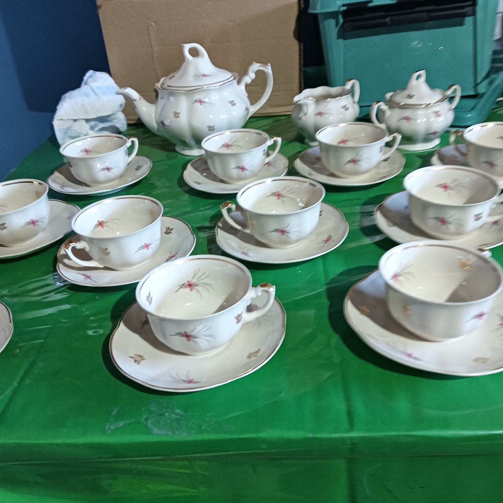 Vintage Chodziez Servies - Made in Poland, Ophalen