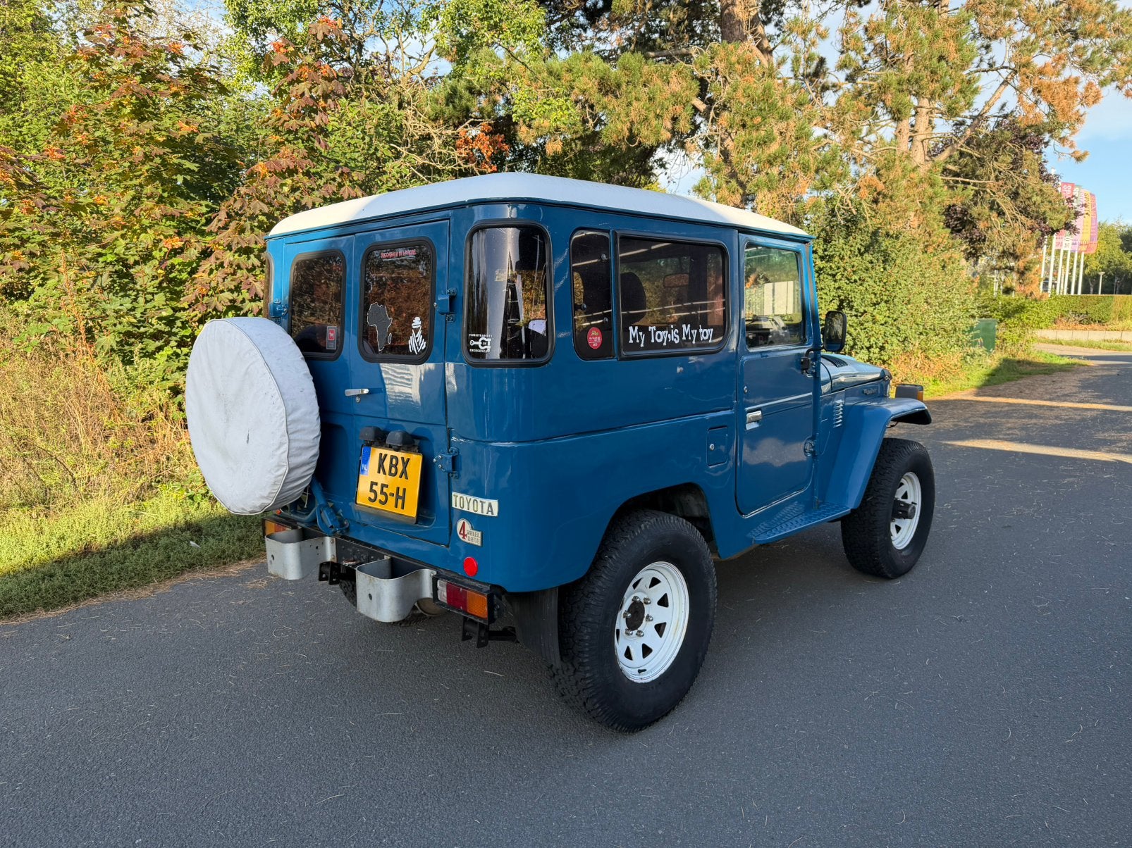 Toyota BJ40 1981 Blauw, foto 2