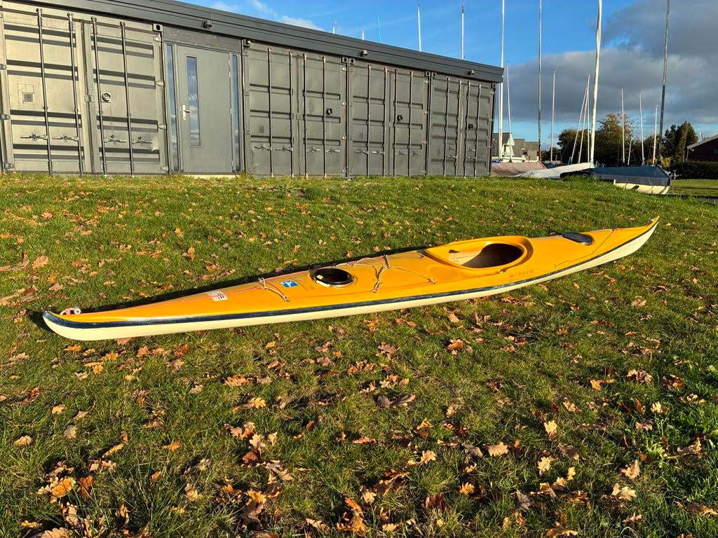 North shore Meridian zeekajak, Watersport en Boten, Kajaks, Ophalen, Gebruikt, 1-persoons