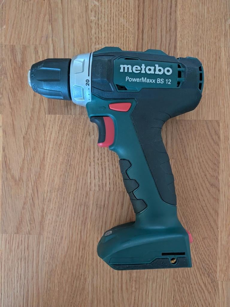 Metabo PowerMaxx BS 12 Boormachine, Variabele snelheid, Nieuw, Ophalen of Verzenden, Boor- en Schroefmachine