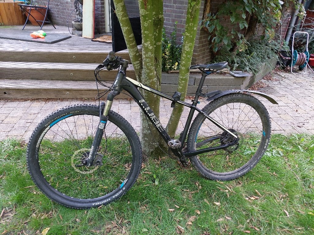 Cube LTD Pro 2X Black 29 - 2016 Mountain Bike, Gebruikt, Versnellingen, Minder dan 49 cm, Schijfrem