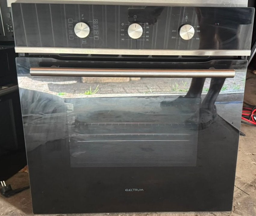 Electrum inbouw oven, Ophalen, Hete lucht, Inbouw, 55 tot 60 cm
