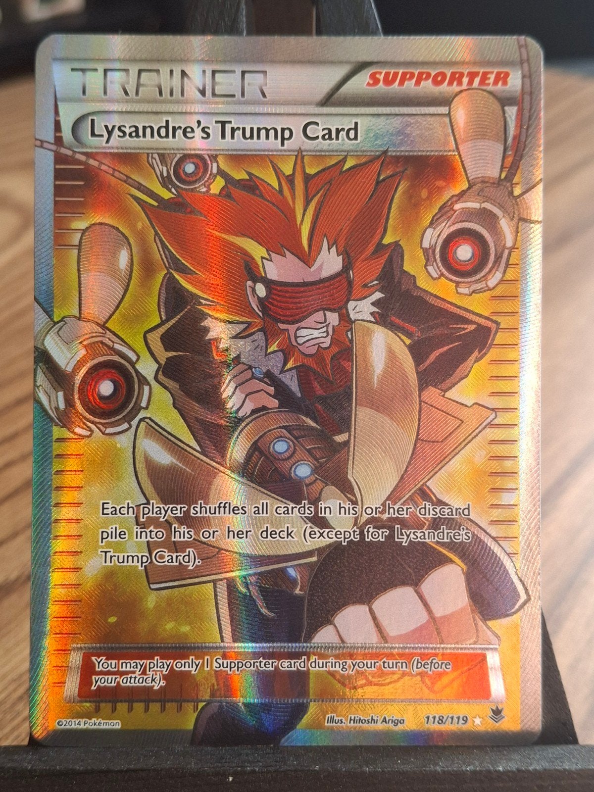 Lyssandre's Trump Card Full art - Phantom Forces 118, Ophalen of Verzenden