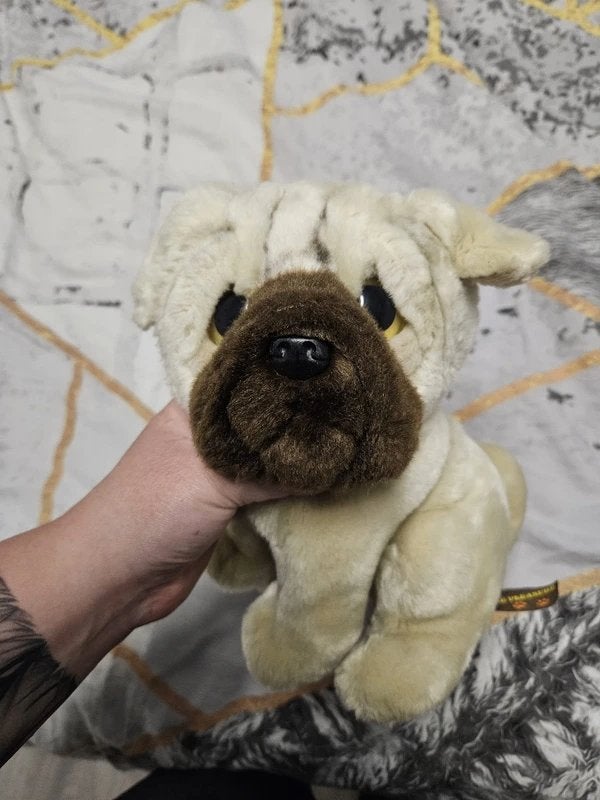 Bulldog knuffel -- Gamble Pleasure, Overige merken, Overige karakters, Overige typen, Ophalen of Verzenden