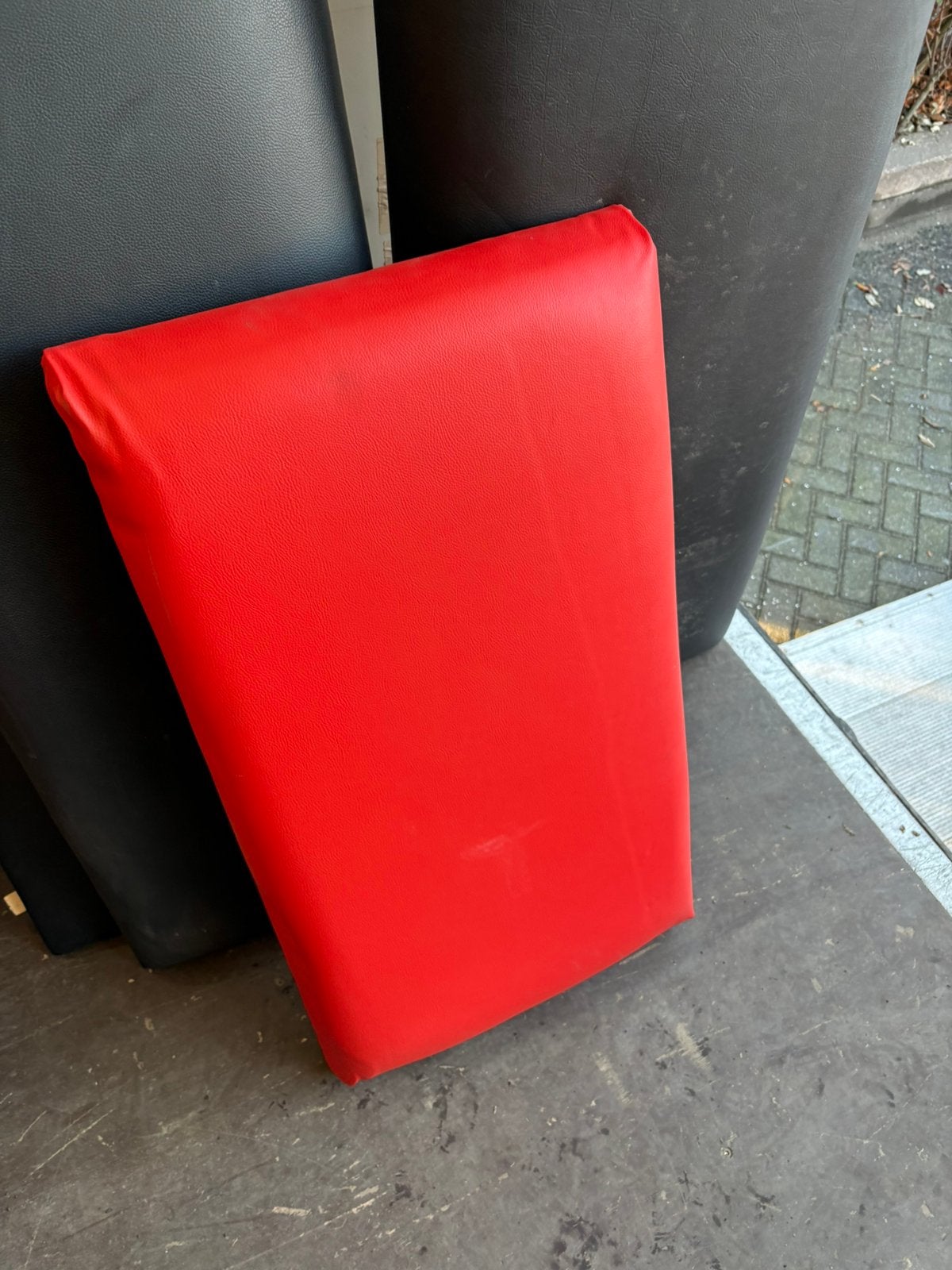 Kussens voor aan een paal  of muur of boot of dergelijke, Voor boksen, Gebruikt, Ophalen of Verzenden, Kussens