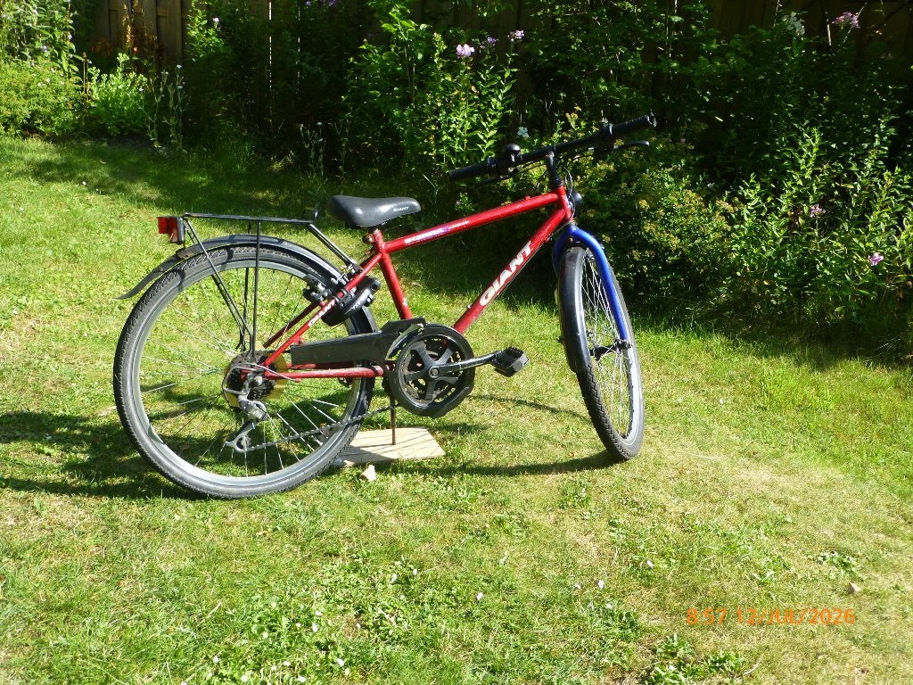 Giant jongens  fiets 24 inch, Ophalen, Gebruikt, Velgrem, Versnellingen