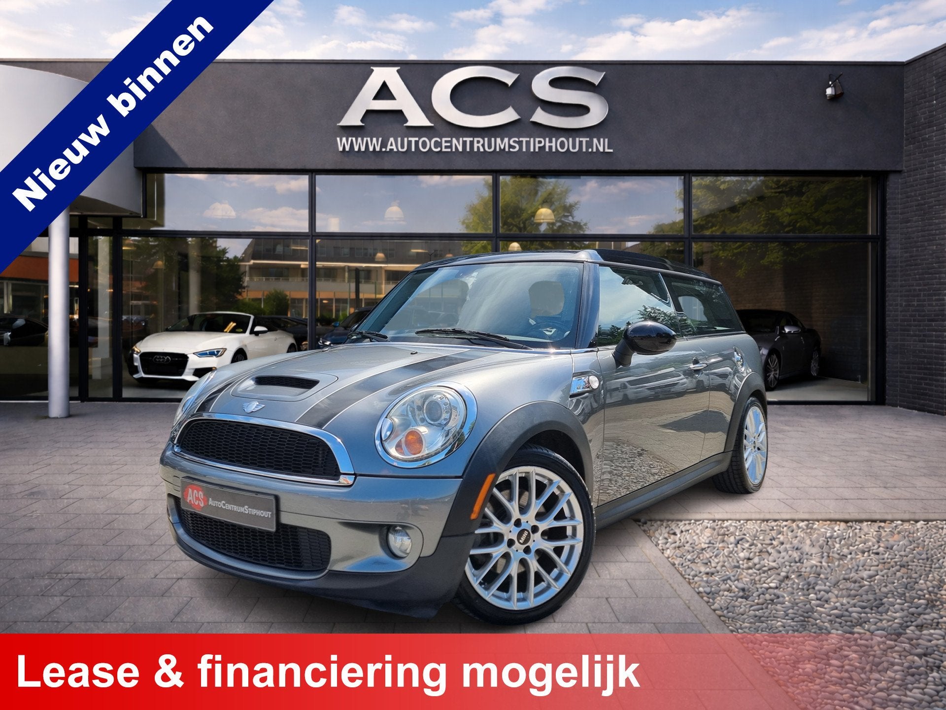 MINI Clubman 1.6 Cooper S Chili | Automaat | Top onderhouden, Auto's, Gebruikt, 4 cilinders, 4 stoelen, 1600 kg