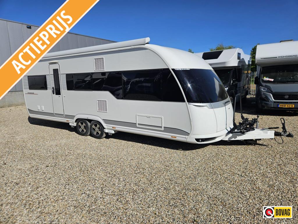 Hobby Premium 650 UKFE. Mover 4x. Luifel, Airco,Lithium accu, Caravans en Kamperen, Caravans, Rondzit, Bedrijf, Overige typen