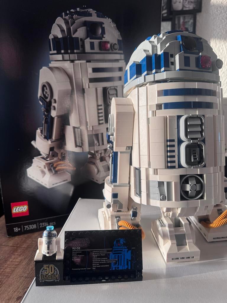 Lego R2-D2 18+ nieuw staat, Ophalen, Zo goed als nieuw, Complete set, Lego
