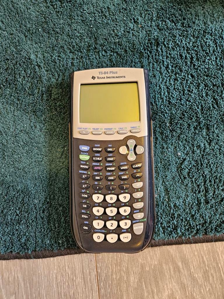 Grafische rekenmachine texas instruments ti-84, Diversen, Schoolbenodigdheden, Ophalen of Verzenden, Zo goed als nieuw