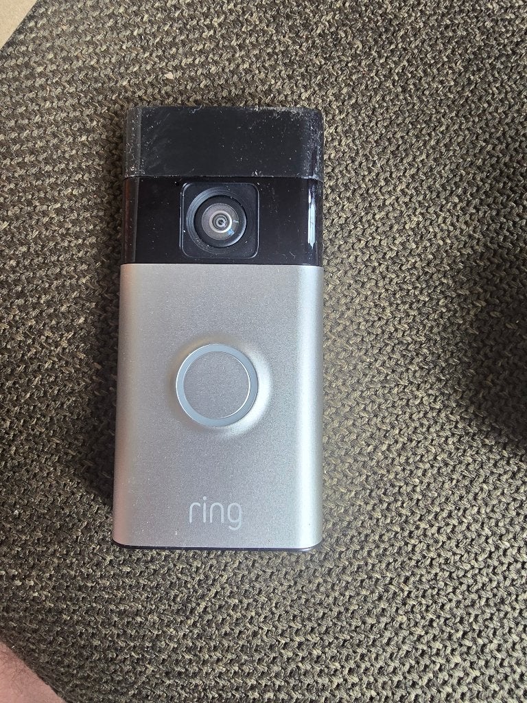 Ring Video Deurbel - Draadloos met Camera, Ophalen, Bewegingsdetectiesensor, Gebruikt, Draadloos