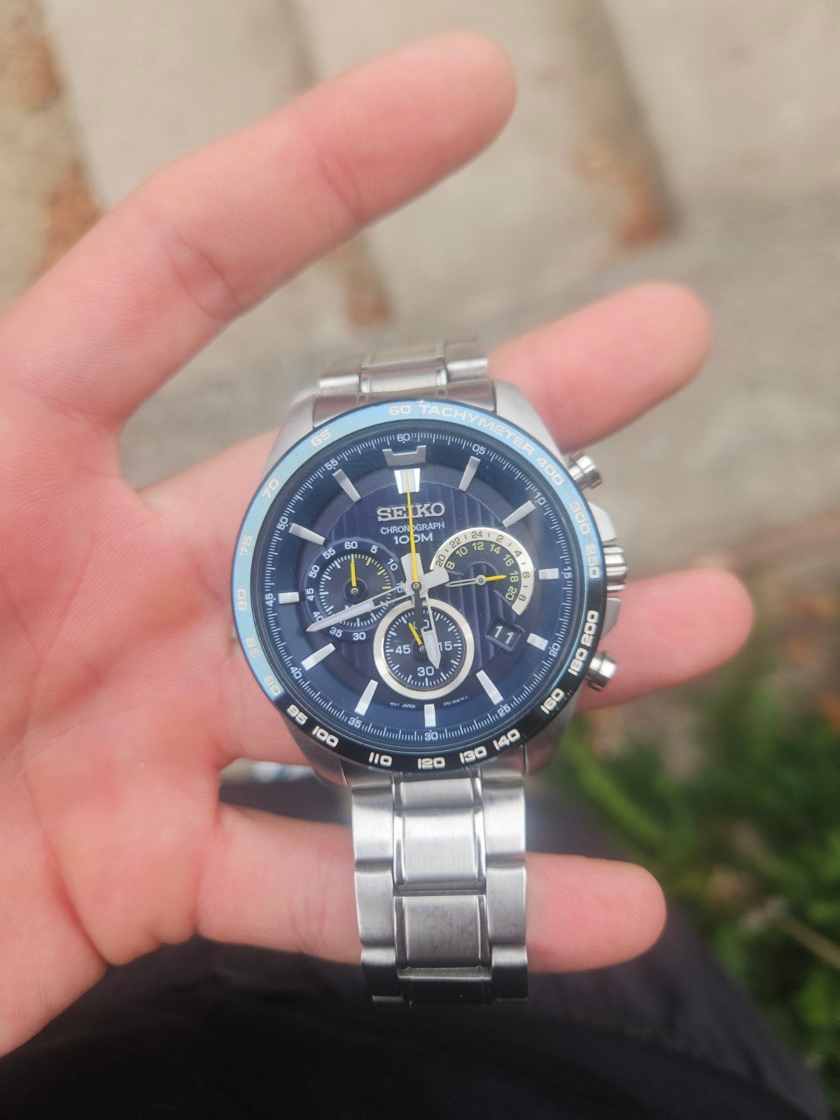 seiko horloge, Ophalen of Verzenden, Gebruikt, Staal, Seiko