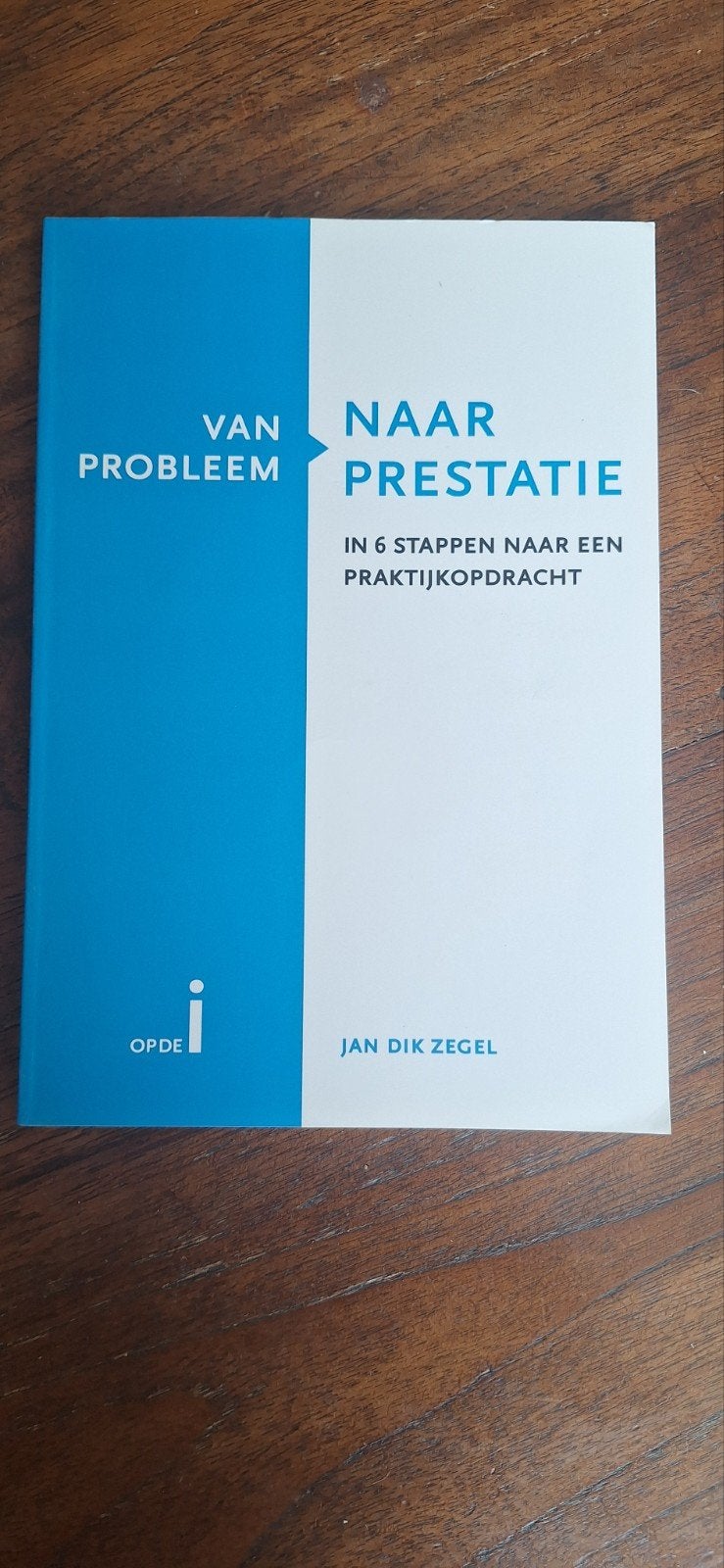 Van probleem naar prestatie, Boeken, Ophalen of Verzenden, Zo goed als nieuw, Jan Dik Zegel, Nederlands