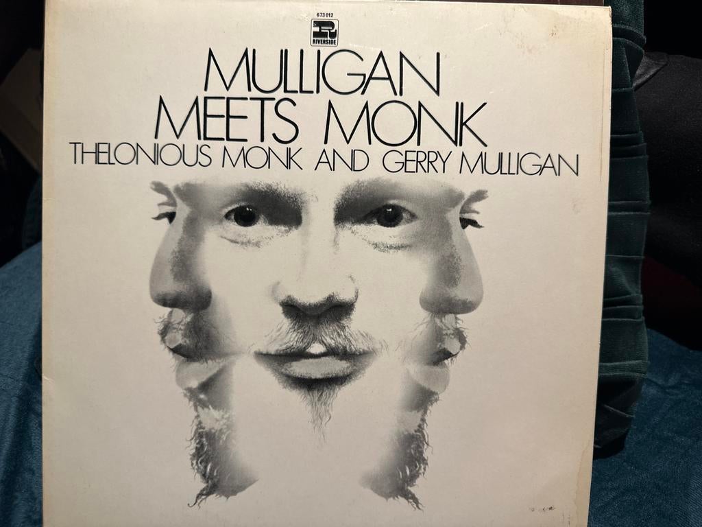 Mulligan Meets Monk - Thelonious Monk & Gerry Mulligan LP, Ophalen of Verzenden, Zo goed als nieuw, 12 inch