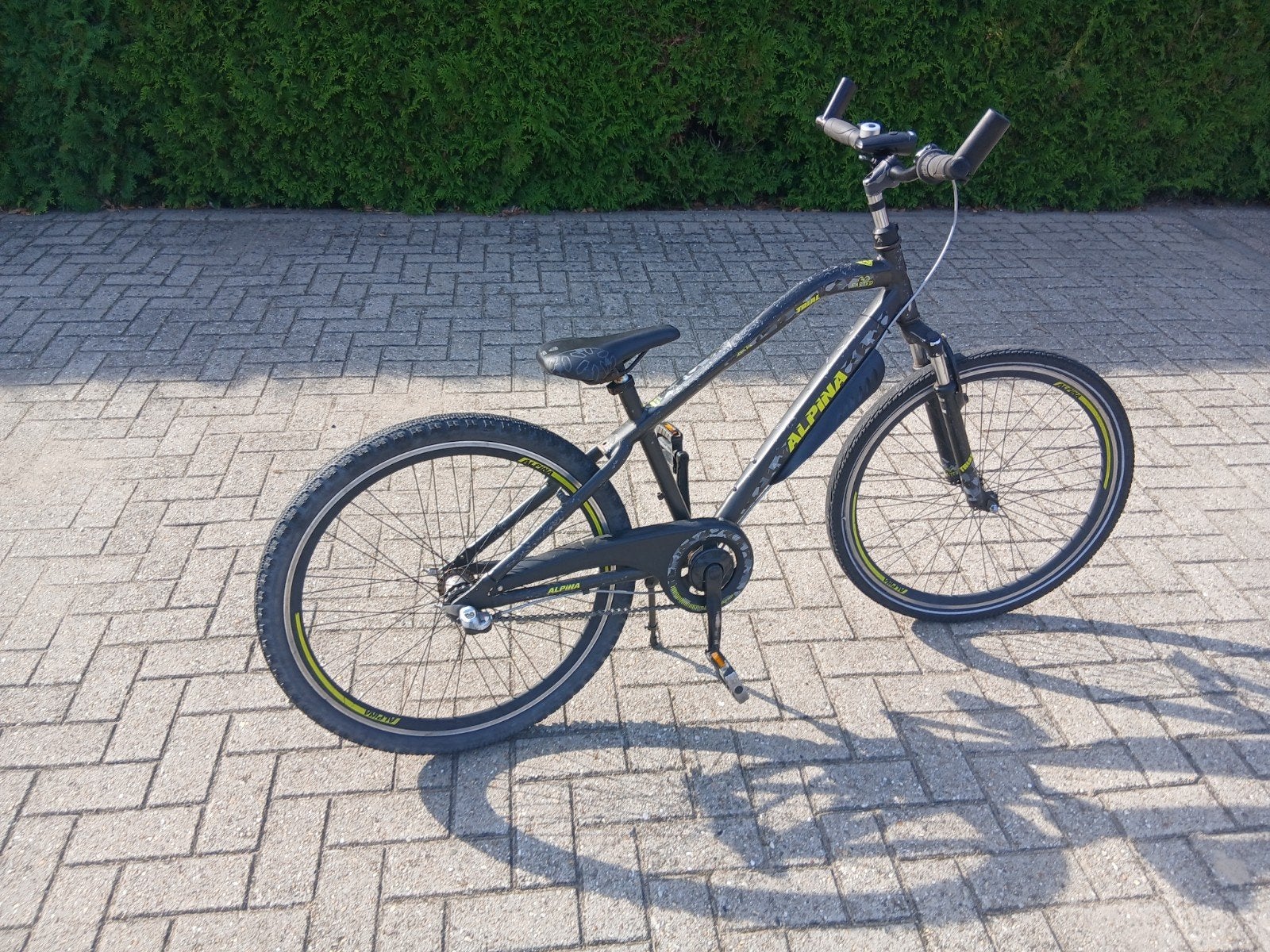 Alpina Trial 26 inch jongensfiets., Fietsen en Brommers, Terugtraprem, Gebruikt, Versnellingen, Alpina Trial