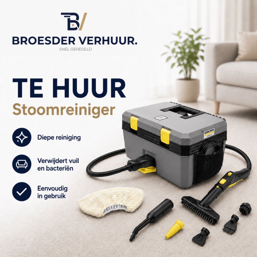 Kärcher stoomreiniger te huur, Doe-het-zelf en Verbouw, Ophalen, Nieuw, Overige typen