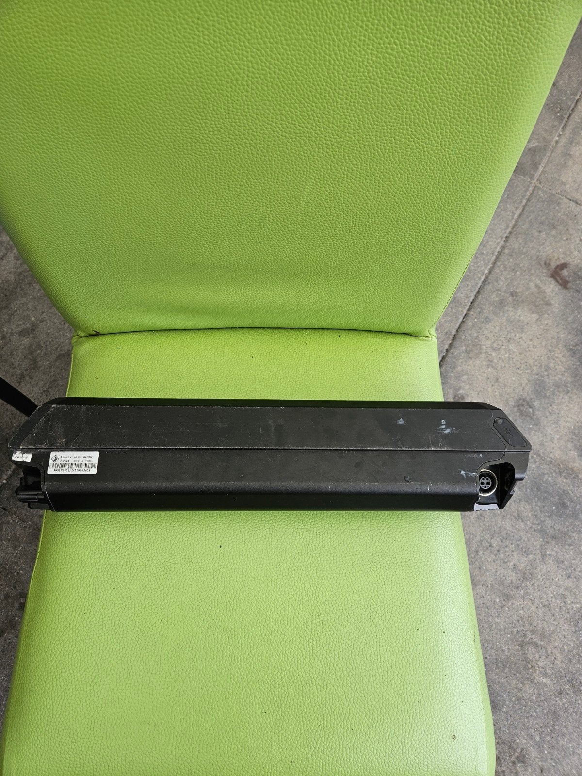 36V 21Ah 756Wh E-bike Accu - Clouds Li-ion Battery, Gebruikt