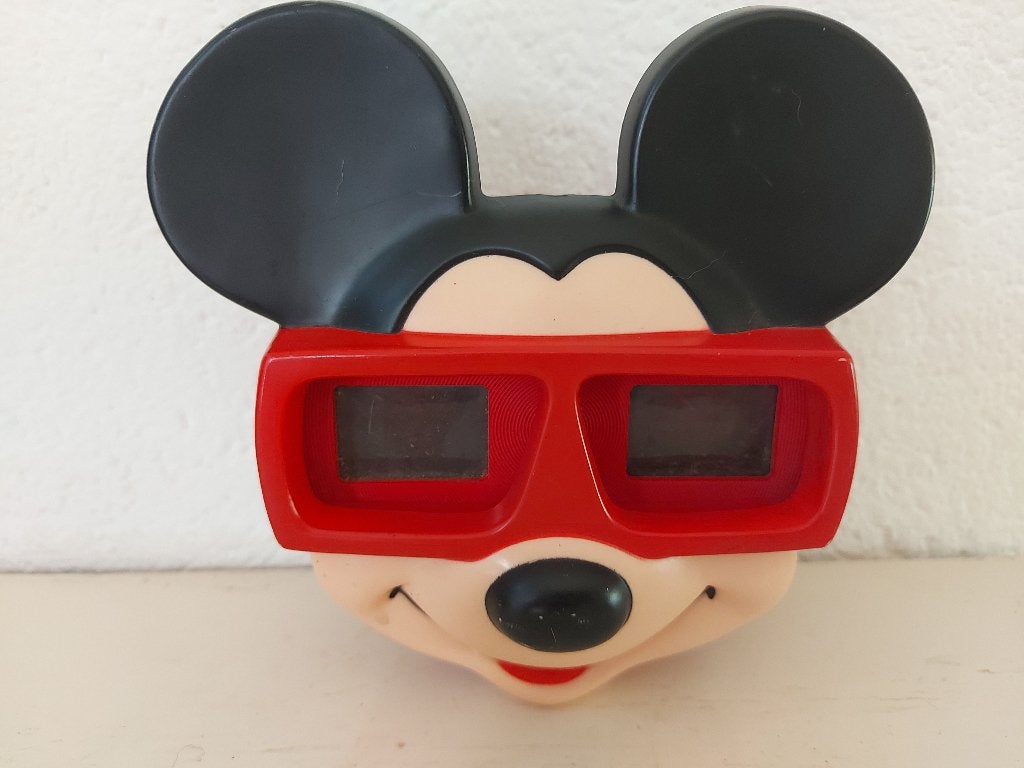 Mickey Mouse View-master met plaatjes, Ophalen of Verzenden, Mickey Mouse, Gebruikt, Overige typen