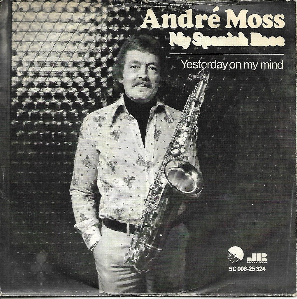 André Moss - My spanish rose, Gebruikt, 7 inch, Single, Nederlandstalig